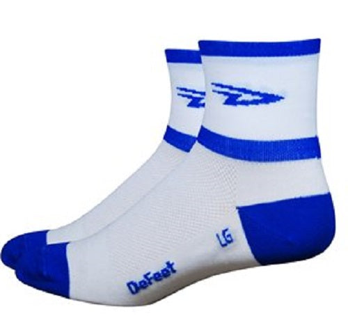 SOCKS : DeFeet Aireator Tall D-Logo Unisex Cycling Socks [L]