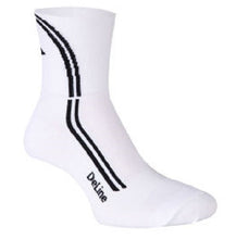 Load image into Gallery viewer, SOCKS : DeFeet Aireator White Women&#39;s Cycling Socks [S]