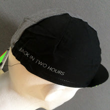 Load image into Gallery viewer, CAP : DOTOUT &quot;Back In two Hours&quot; Cycling Cap [One Size]