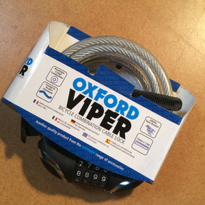 LOCK : Oxford Viper Combination Cable Lock