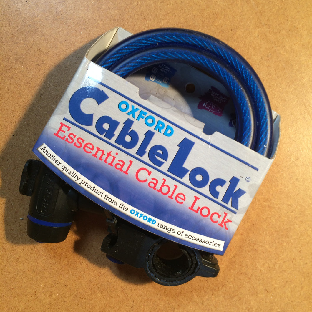 LOCK : Oxford Cable and Key Lock [3keys] *12