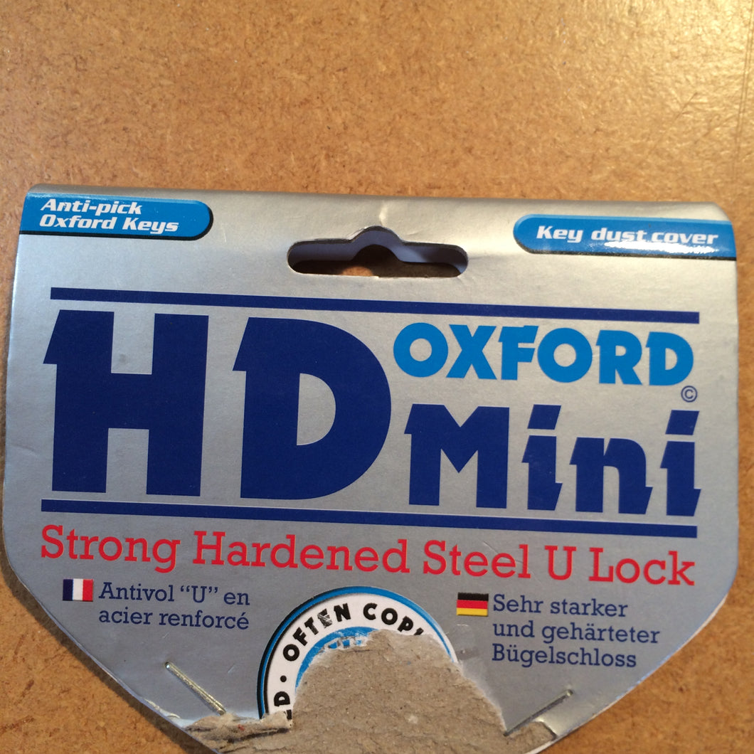 LOCK : Oxford HD Mini U Lock [3keys] *12