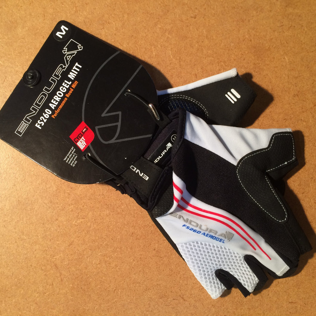 GLOVES : Endura H/Finger FS260 Aerogel Mitt Cycling Gloves [M]