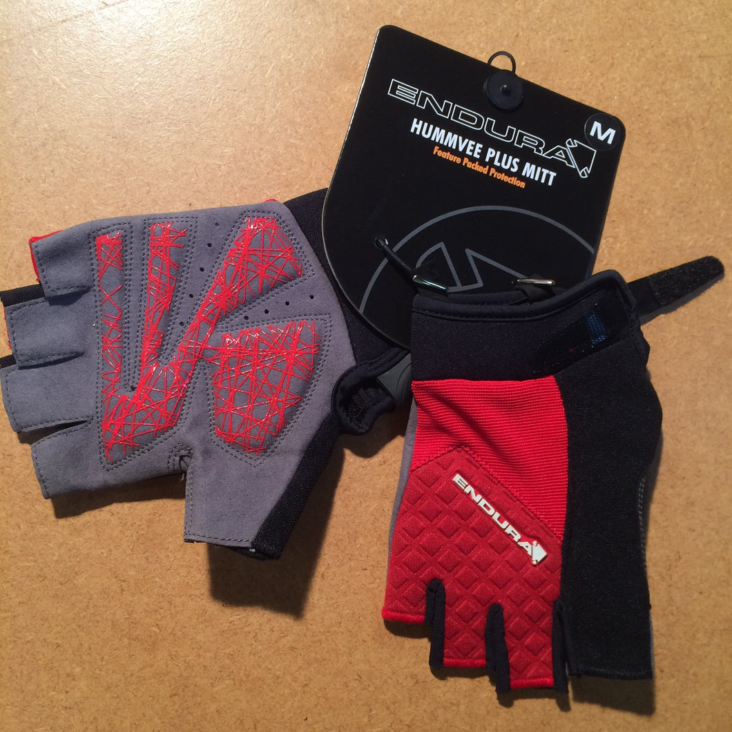 GLOVES : Endura H/Finger Hummvee Plus Mitt Cycling Gloves [M]