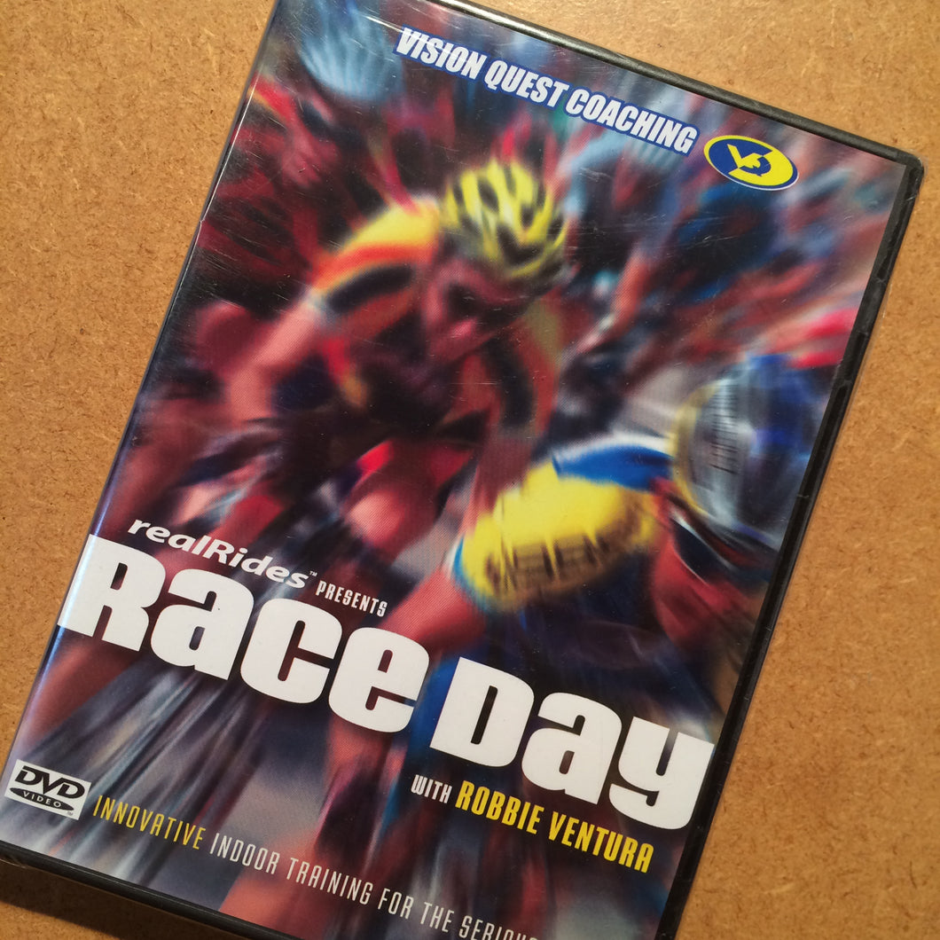 DVD : Robbie Ventura RealRides RACE DAY Cycling Training/Coaching DVD