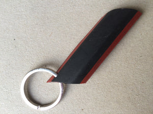 KEY FOB : UPcycled / REcycled Bike Tyre : Angola