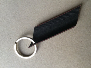 KEY FOB : UPcycled / REcycled Bike Tyre : Angola