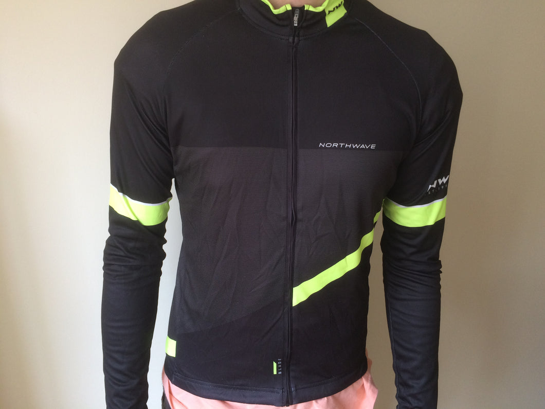 JERSEY : Northwave Blade Long Sleeved Cycling Jersey [L]