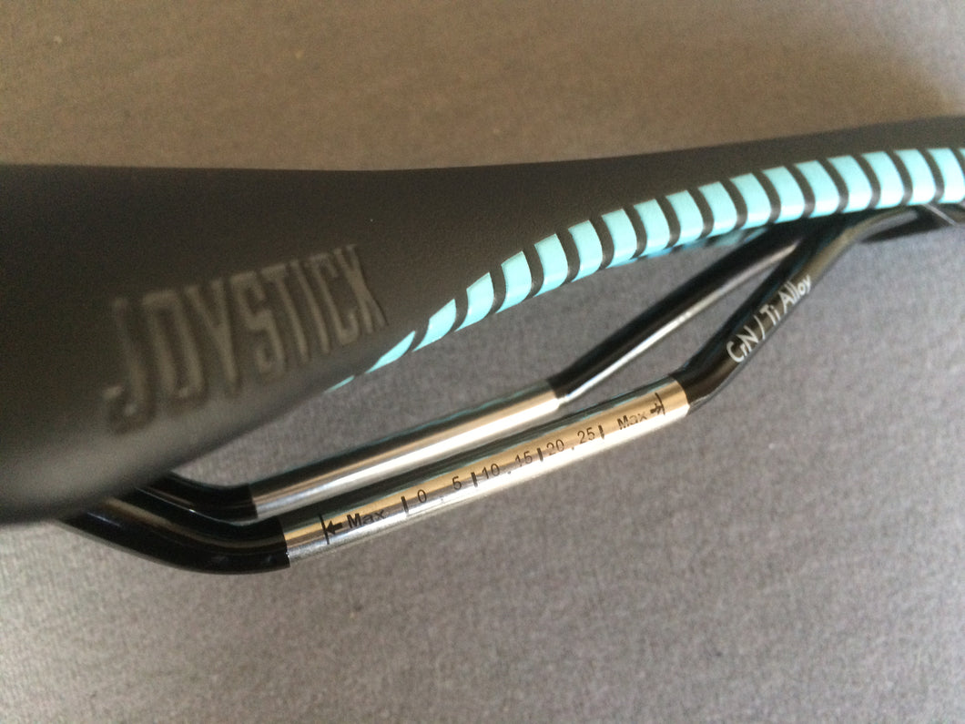 SADDLE : Joystick Binary LT Saddle Titanium Alloy rails with Pressure Relief cut-out