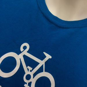 T-SHIRT : Keep Calm and Peloton Soft Style Women's T Shirt [M]