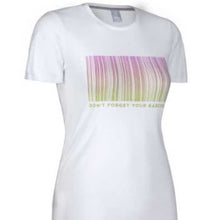 Load image into Gallery viewer, T-SHIRT : Park Run.Com &quot;Don&#39;t Forget Your BarCode&quot; Women&#39;s ParkrunT Shirt [12]